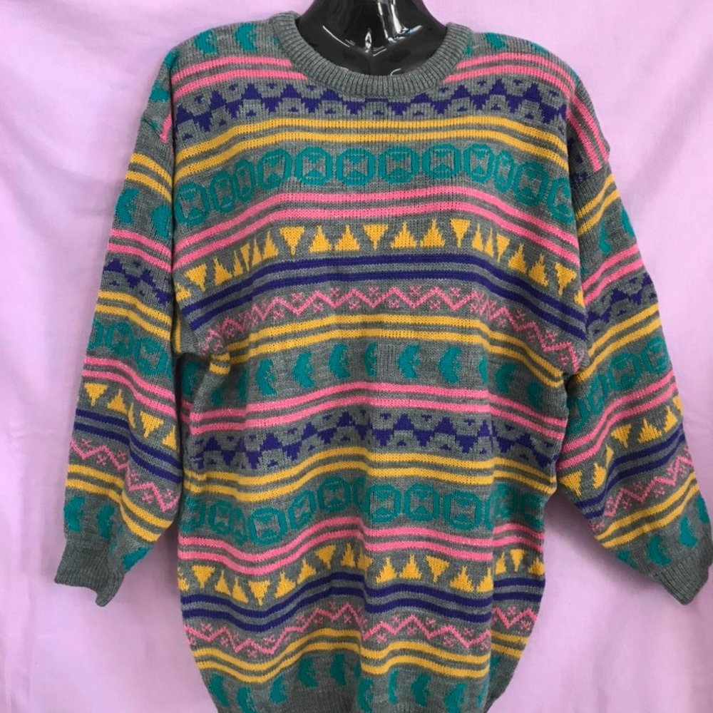 Vintage Crew Neck Sweater